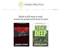 Tablet Screenshot of goldenalleypress.com